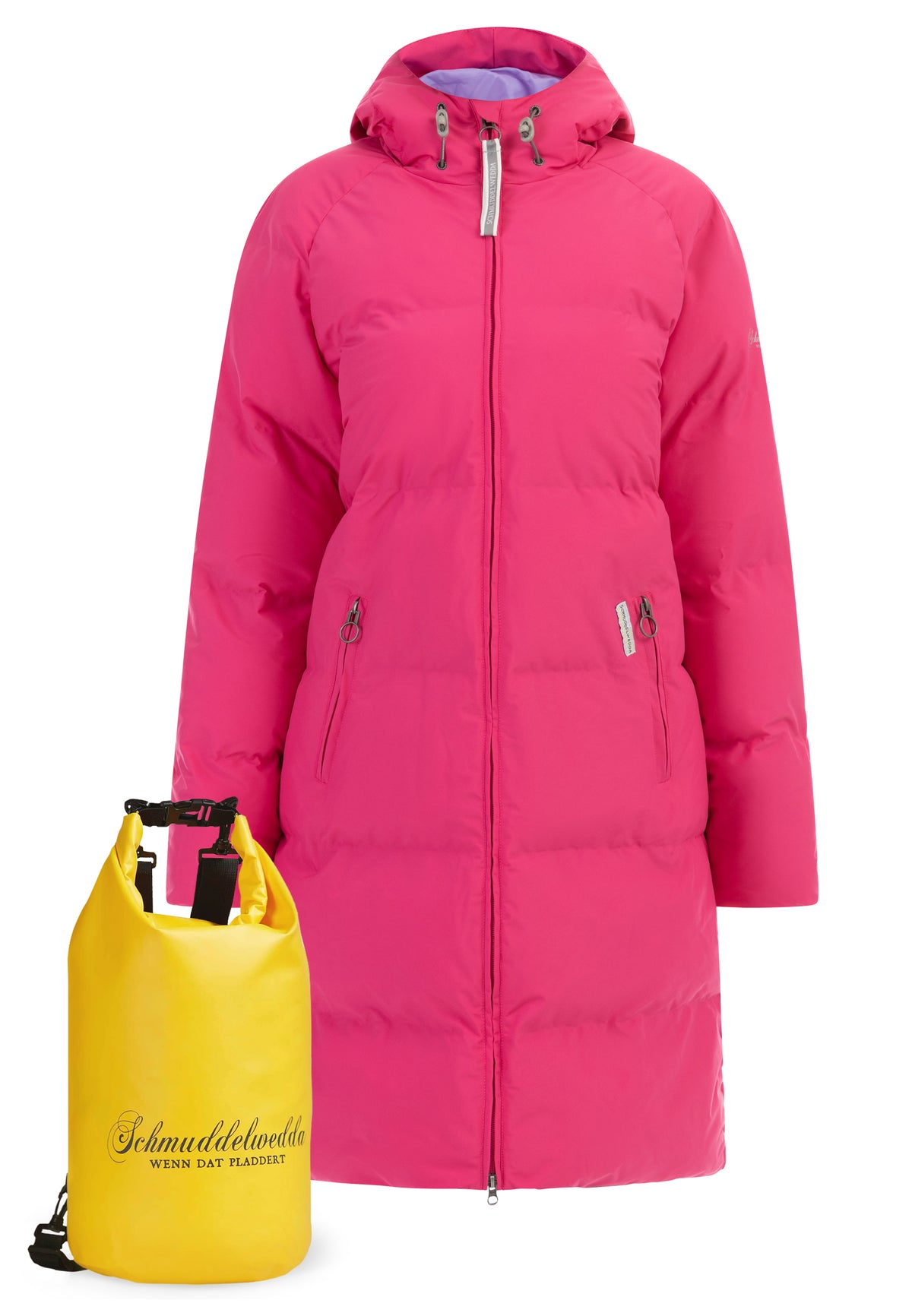 Schmuddelwedda Women's Mantel + Tagesrucksack - SET
