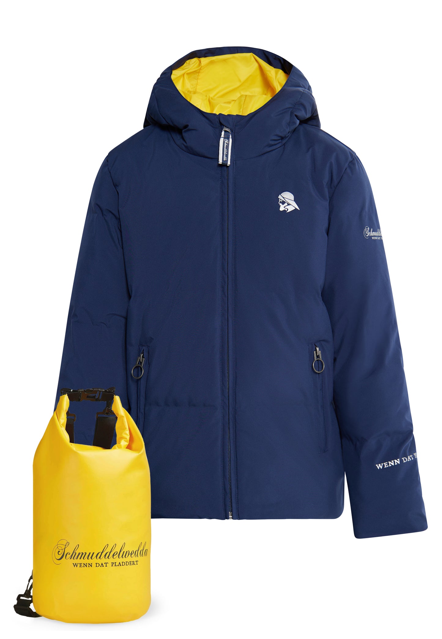 Schmuddelwedda Kinderanorak + Daypack Set