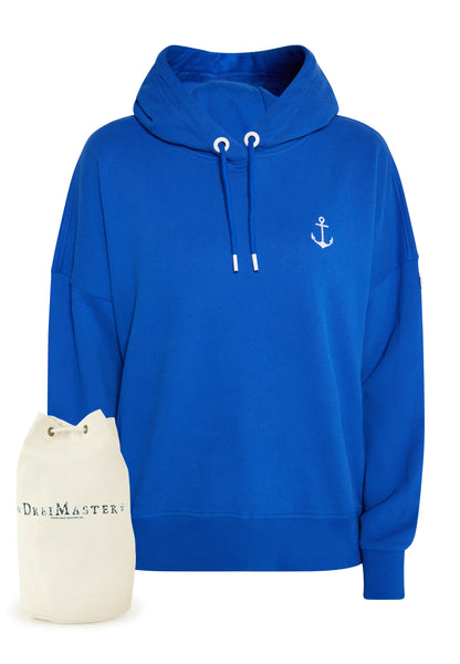 DreiMaster Maritim Kobiety Bluza z kapturem + torba zakupowa - ZESTAW