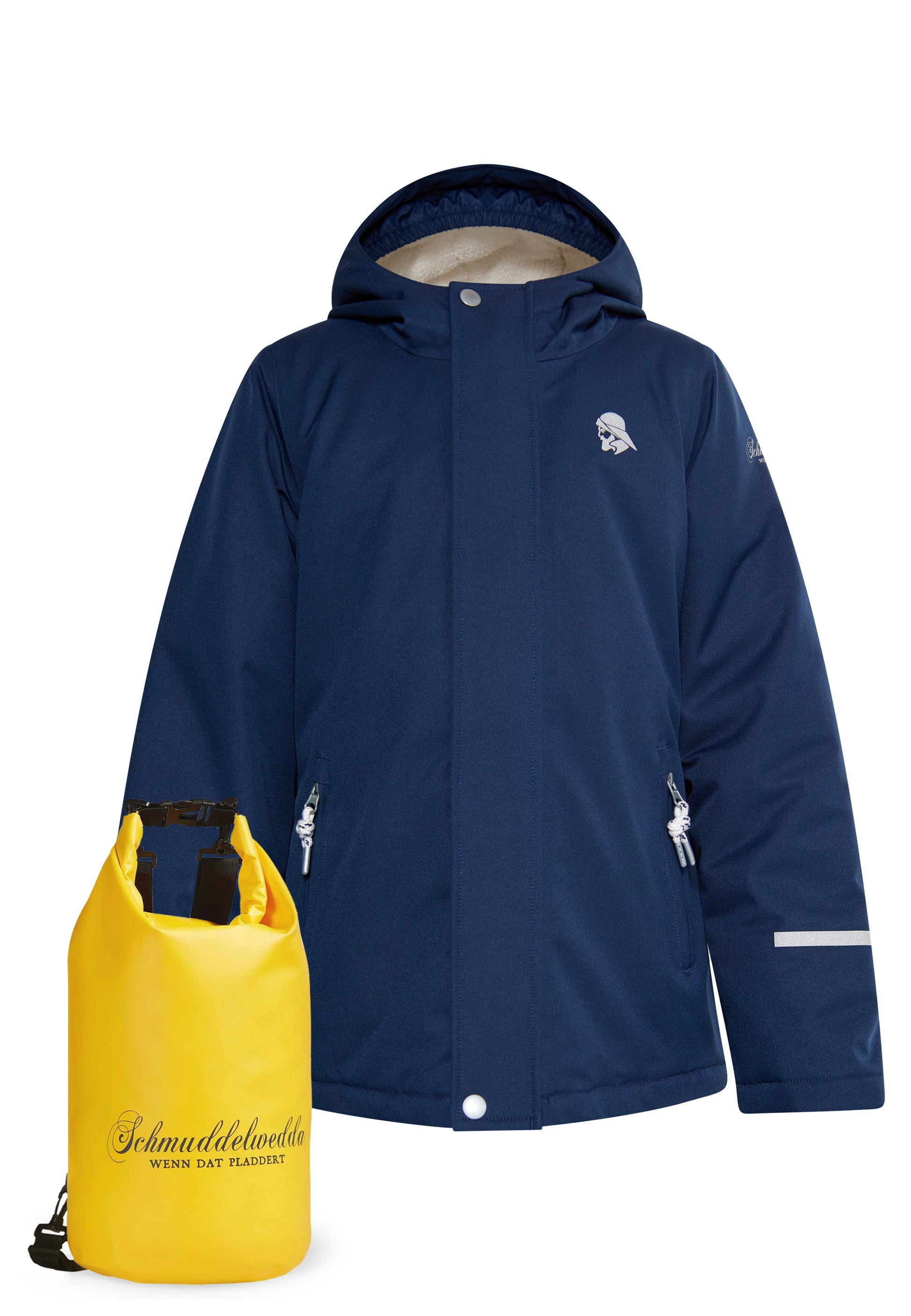 Schmuddelwedda Kinderanorak + Daypack Set