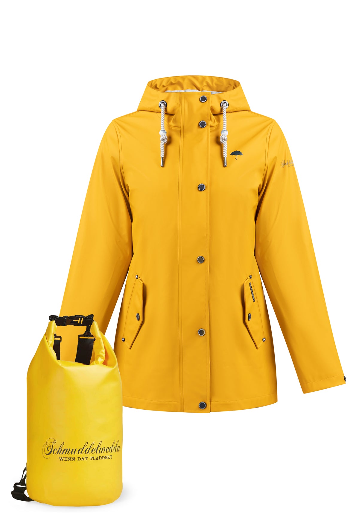 Schmuddelwedda Damen-Anorak + Tagesrucksack - SET