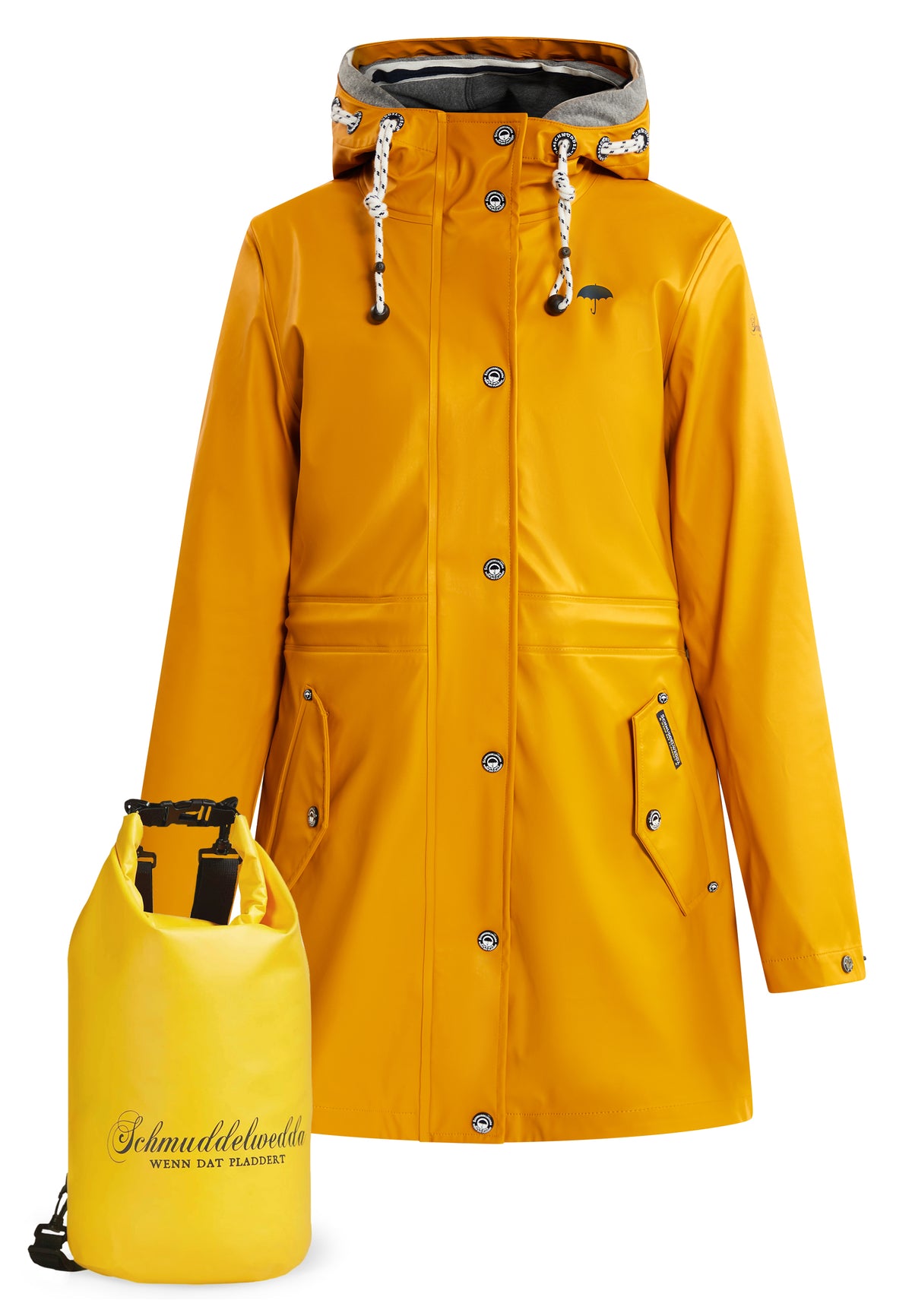 Schmuddelwedda Kobiety Płaszcz + Plecak jednodniowy - ZESTAW