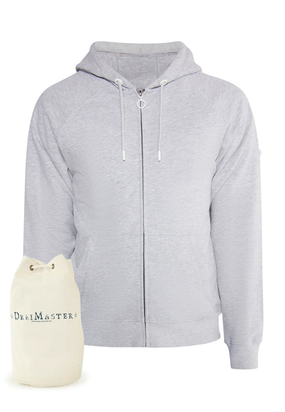 DreiMaster Maritim Herren-Sweatjacke + Einkaufstasche – SET