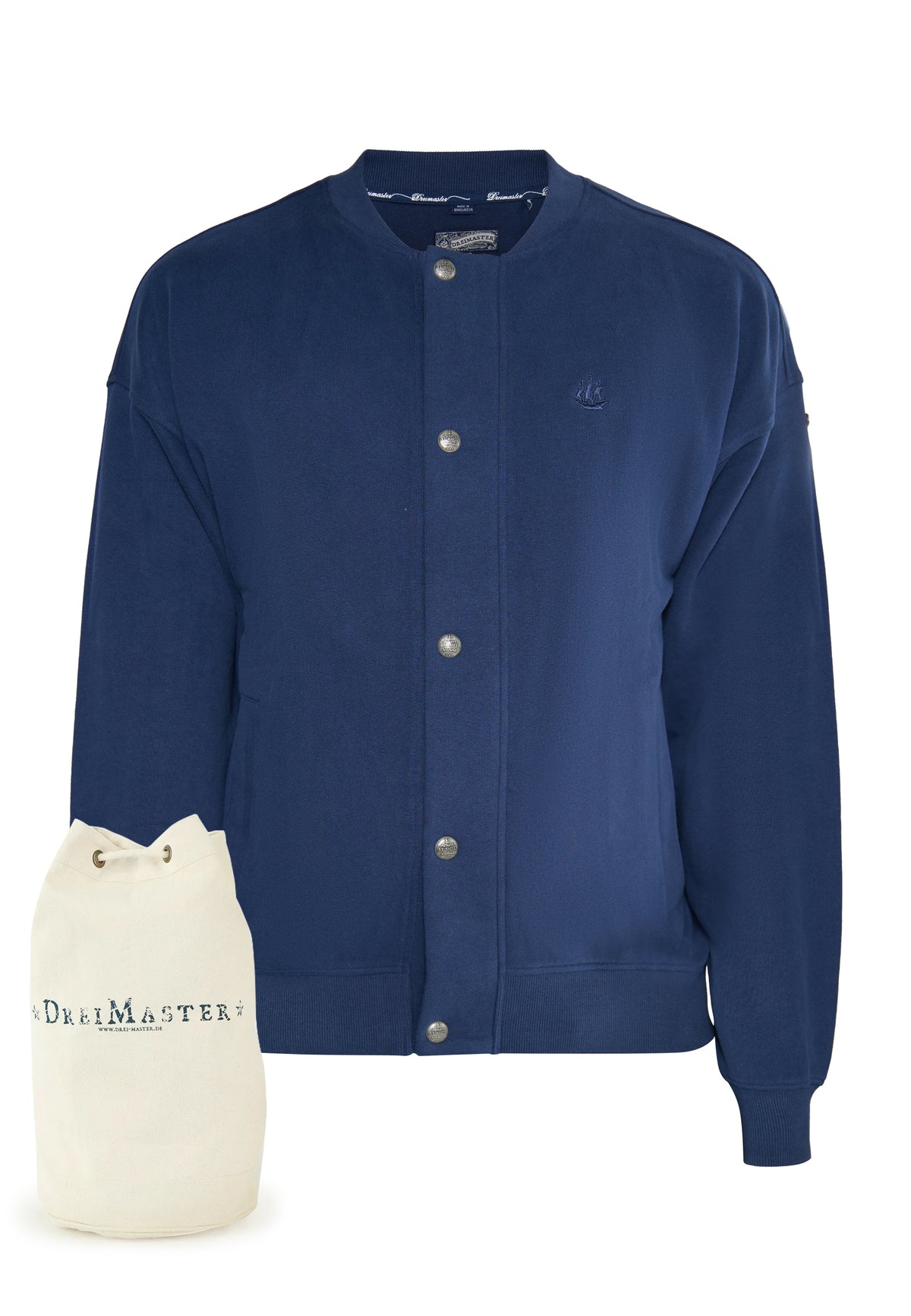DreiMaster Vintage Men's Sweatjacke + Shopping Bag - SET