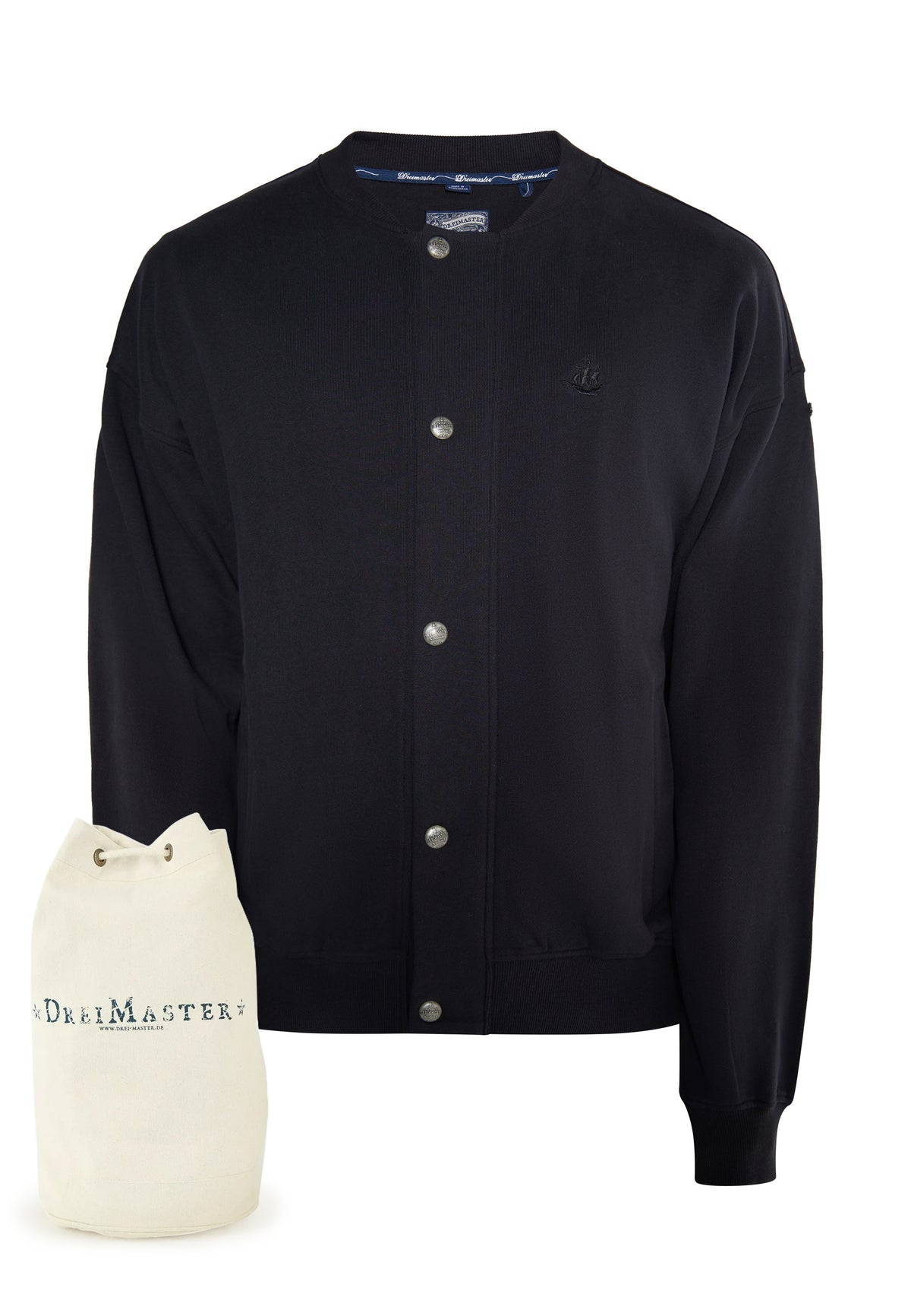 DreiMaster Vintage Men's Sweatjacke + Shopping Bag - SET