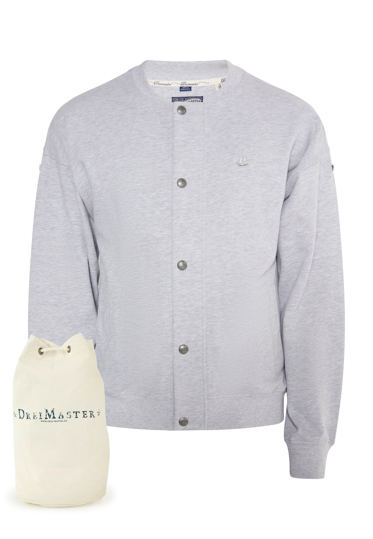 DreiMaster Vintage Men's Sweatjacke + Shopping Bag - SET