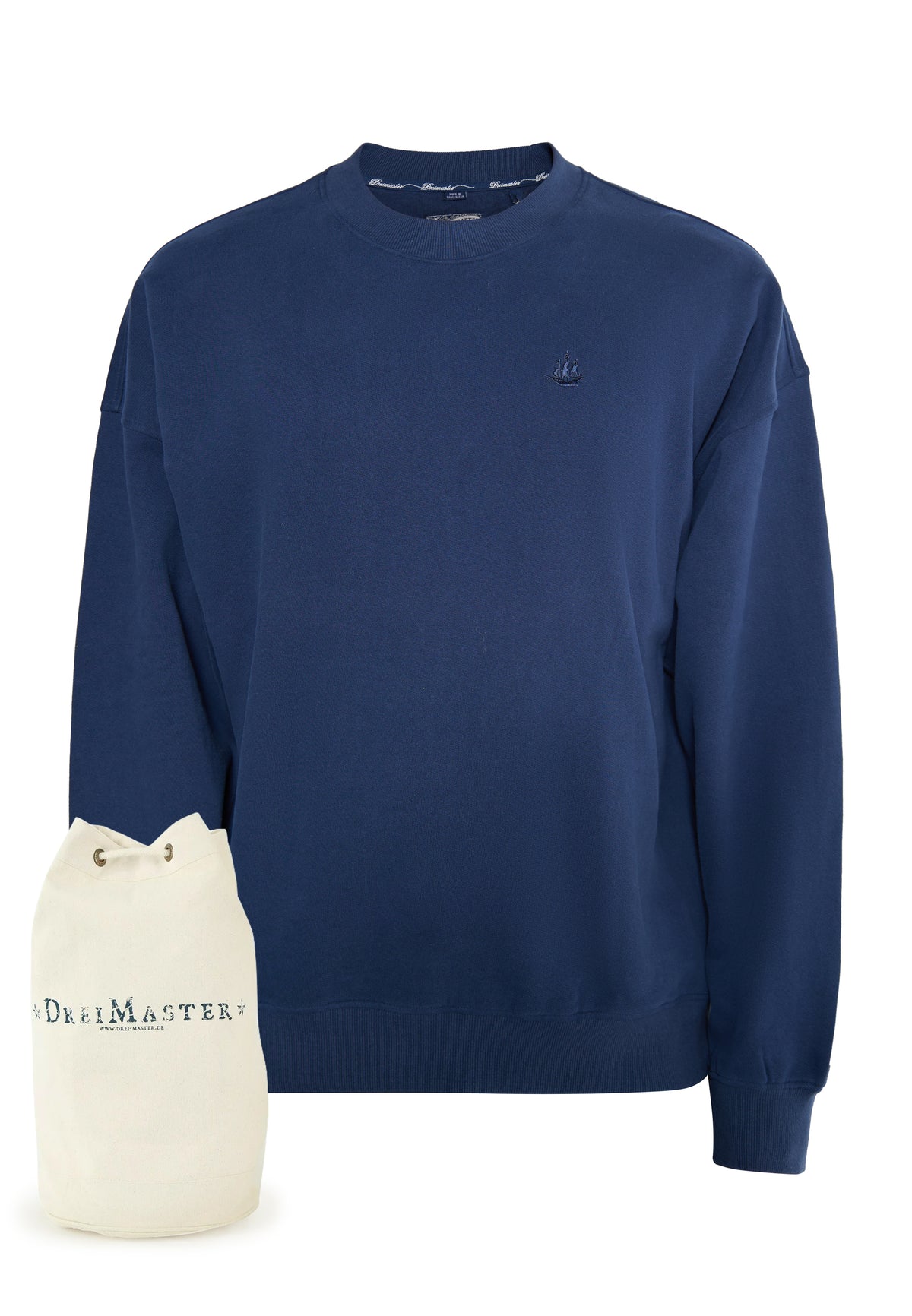 DreiMaster Vintage Men's Sweatshirt + Shopping Bag - SET