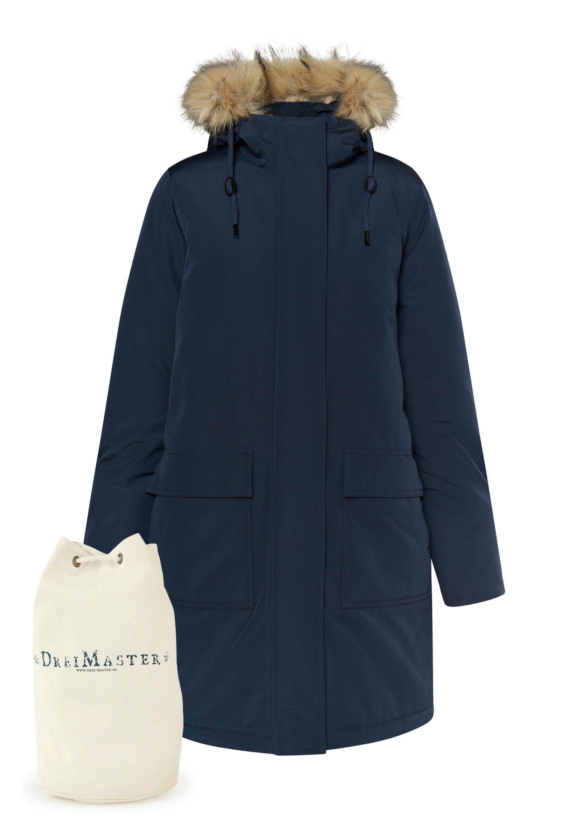 DreiMaster Klassik Women's Parka + Shopping Bag Set - Schmuddelwedda Shop