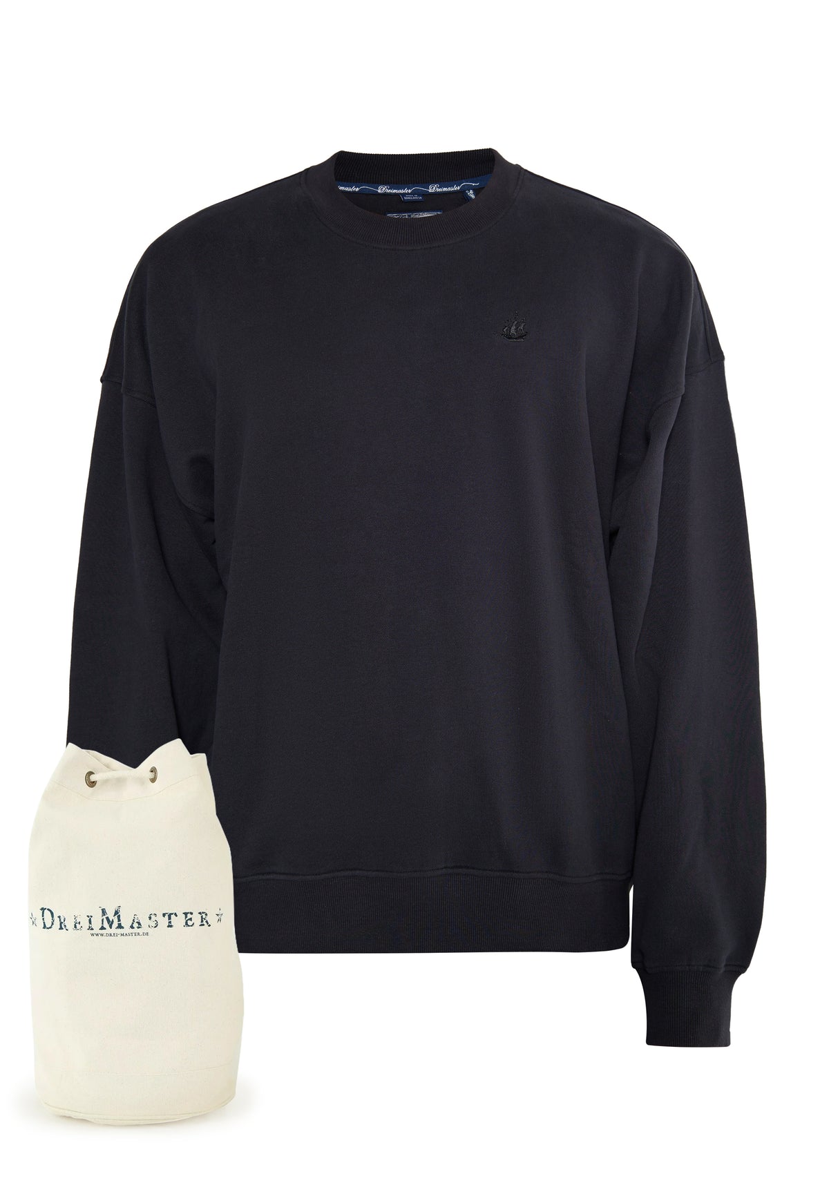 DreiMaster Vintage Men's Sweatshirt + Shopping Bag - SET