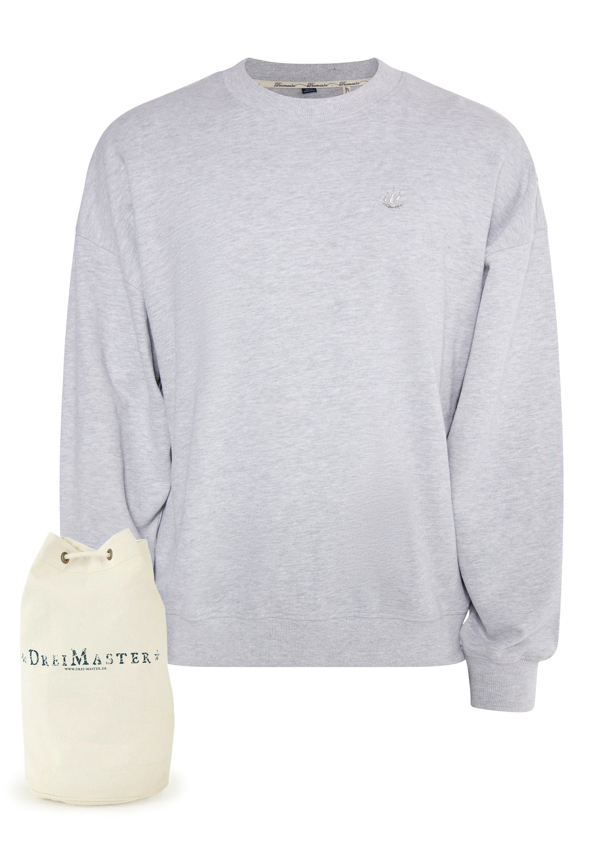 DreiMaster Vintage Men's Sweatshirt + Shopping Bag - SET