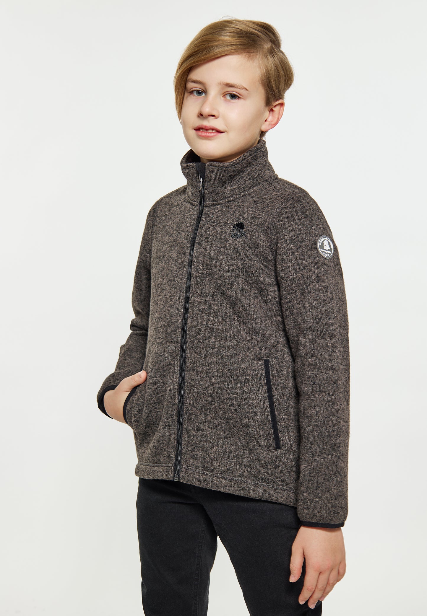 Strickfleecejacke