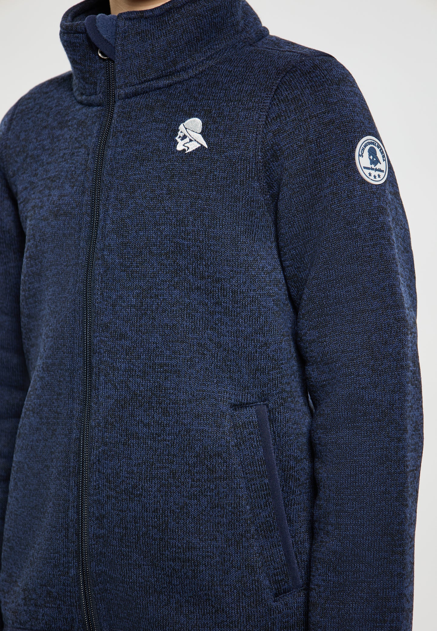Strickfleecejacke
