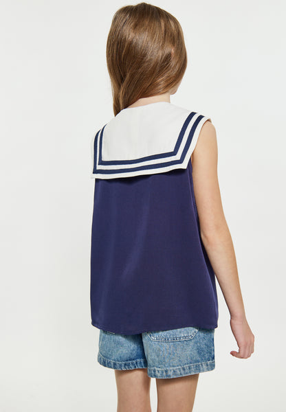 DreiMaster Vintage Mädchenbluse