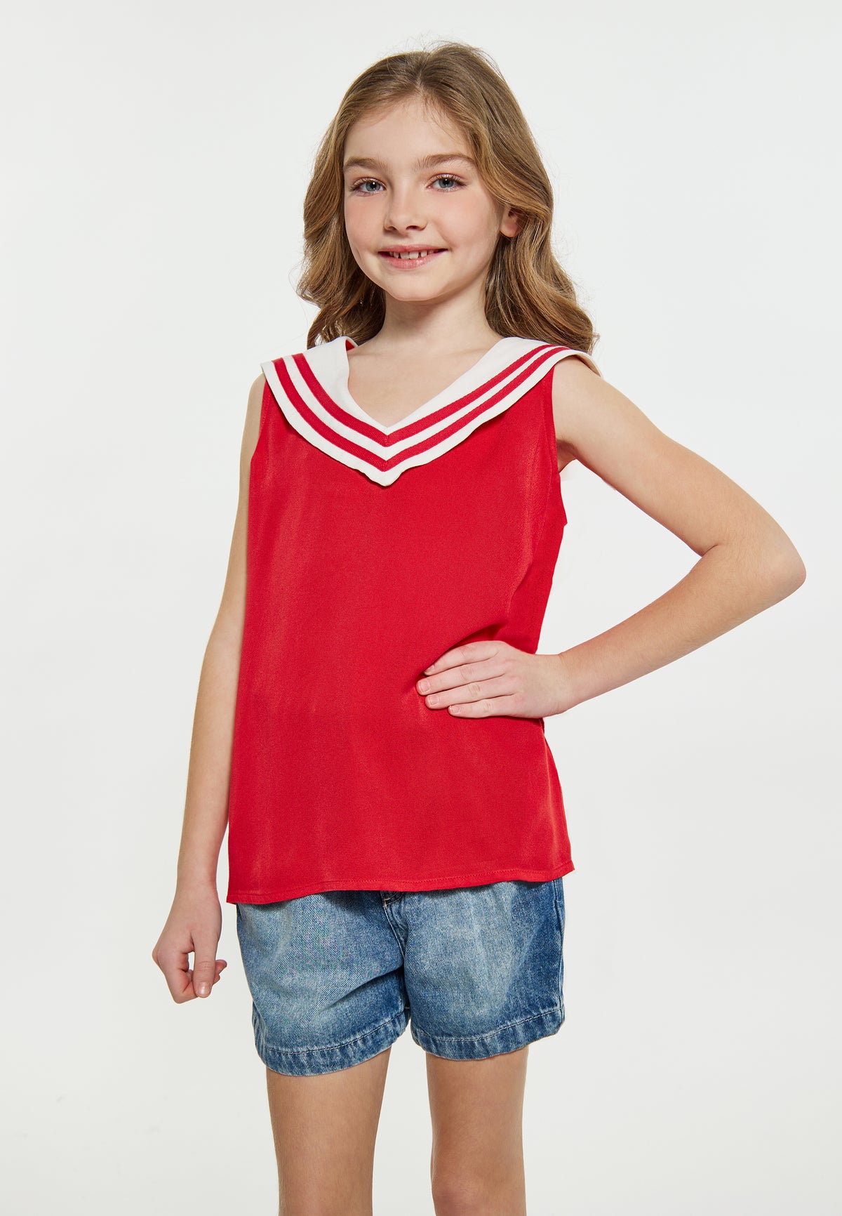 DreiMaster Vintage Girls' Bluse