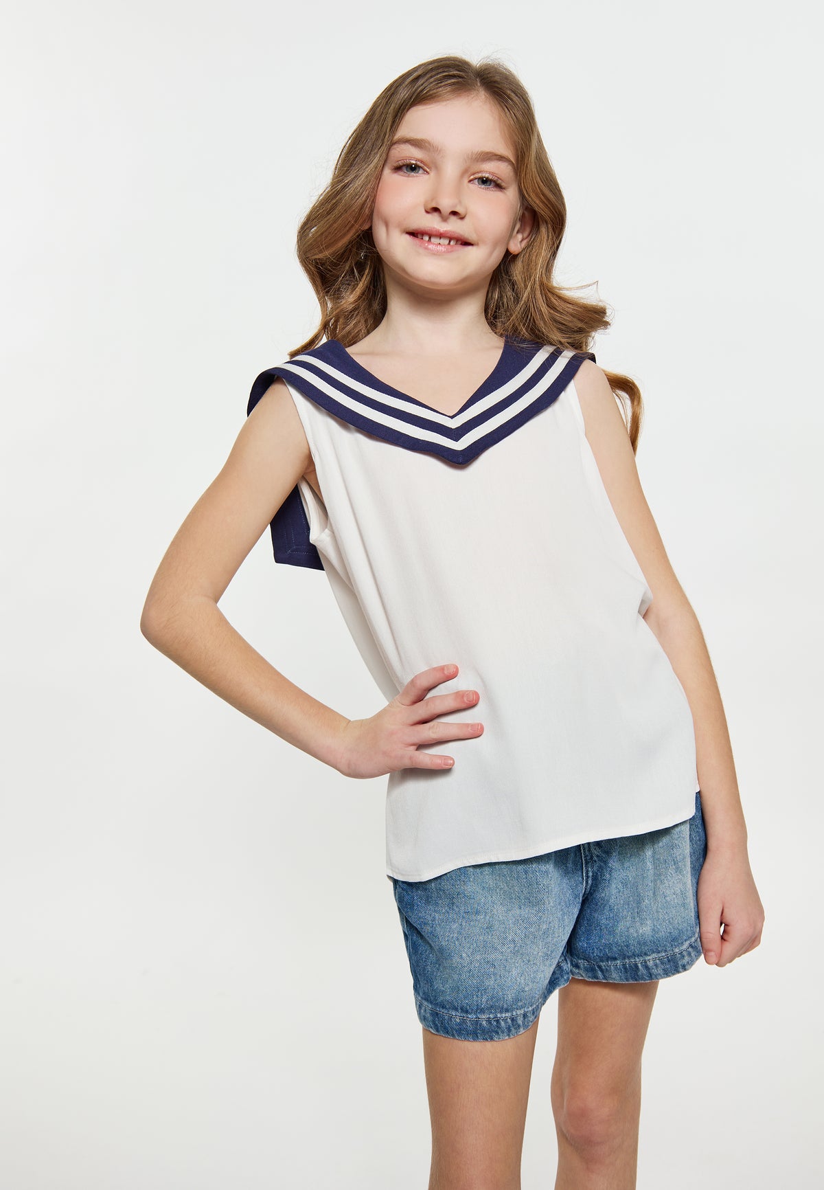 DreiMaster Vintage Girls' Bluse