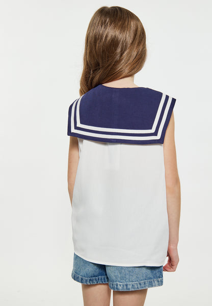 DreiMaster Vintage Mädchenbluse