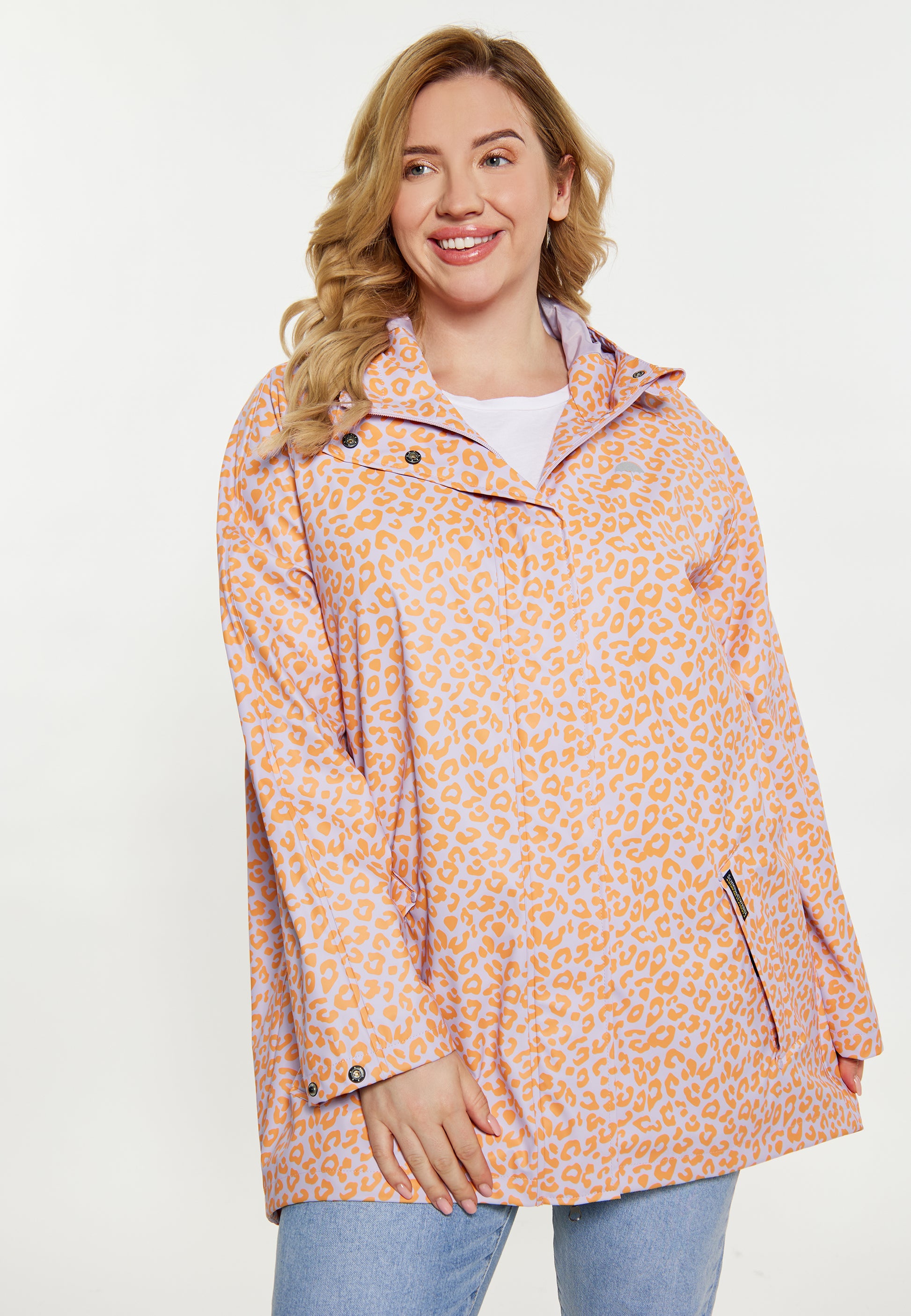 Plus Size Regenjacke