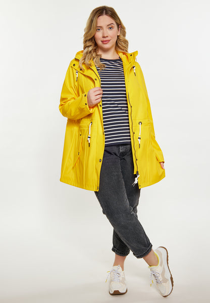 Schmuddelwedda Women's Plus Size Curvy Regenmantel