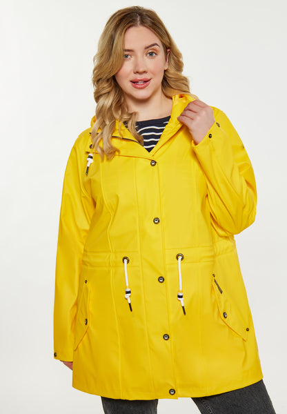Schmuddelwedda Women's Plus Size Curvy Regenmantel