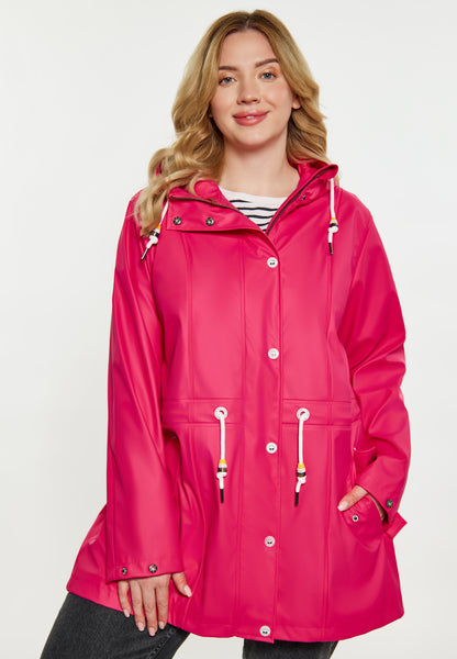 Plus Size Curvy płaszcz przeciwdeszczowy