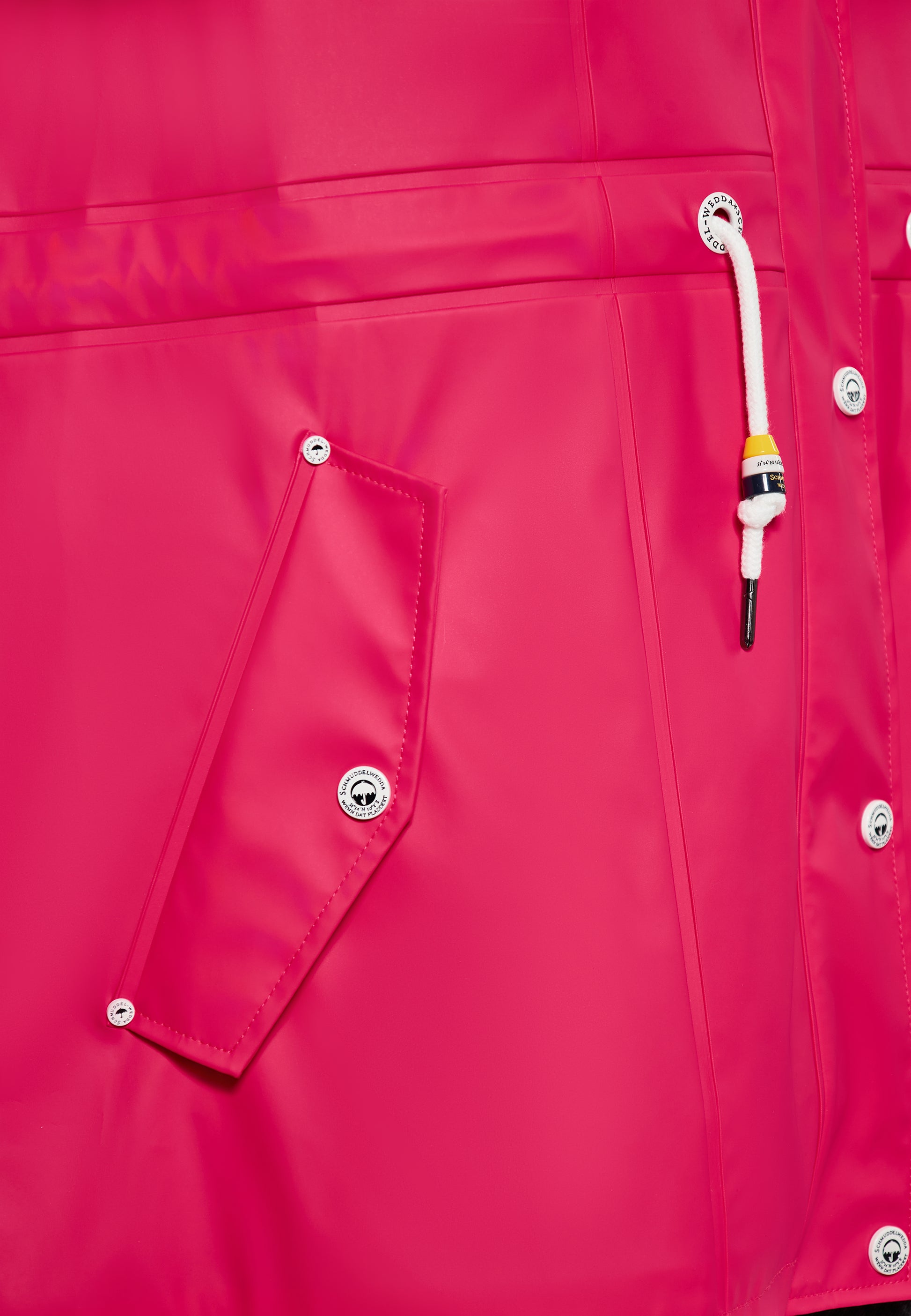 płaszcz przeciwdeszczowy Schmuddelwedda damski w rozmiarze plus size