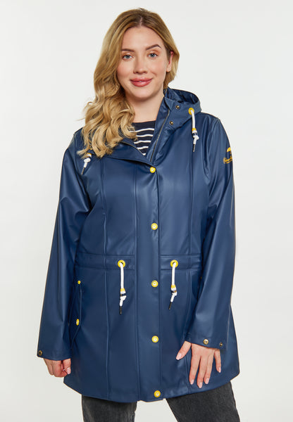 Plus Size Curvy płaszcz przeciwdeszczowy