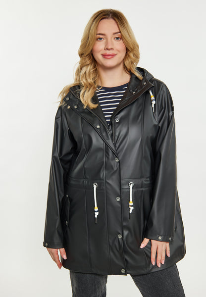 Plus Size Curvy płaszcz przeciwdeszczowy