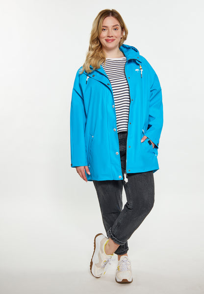 Schmuddelwedda Damen Plus Size Curvy Regenmantel