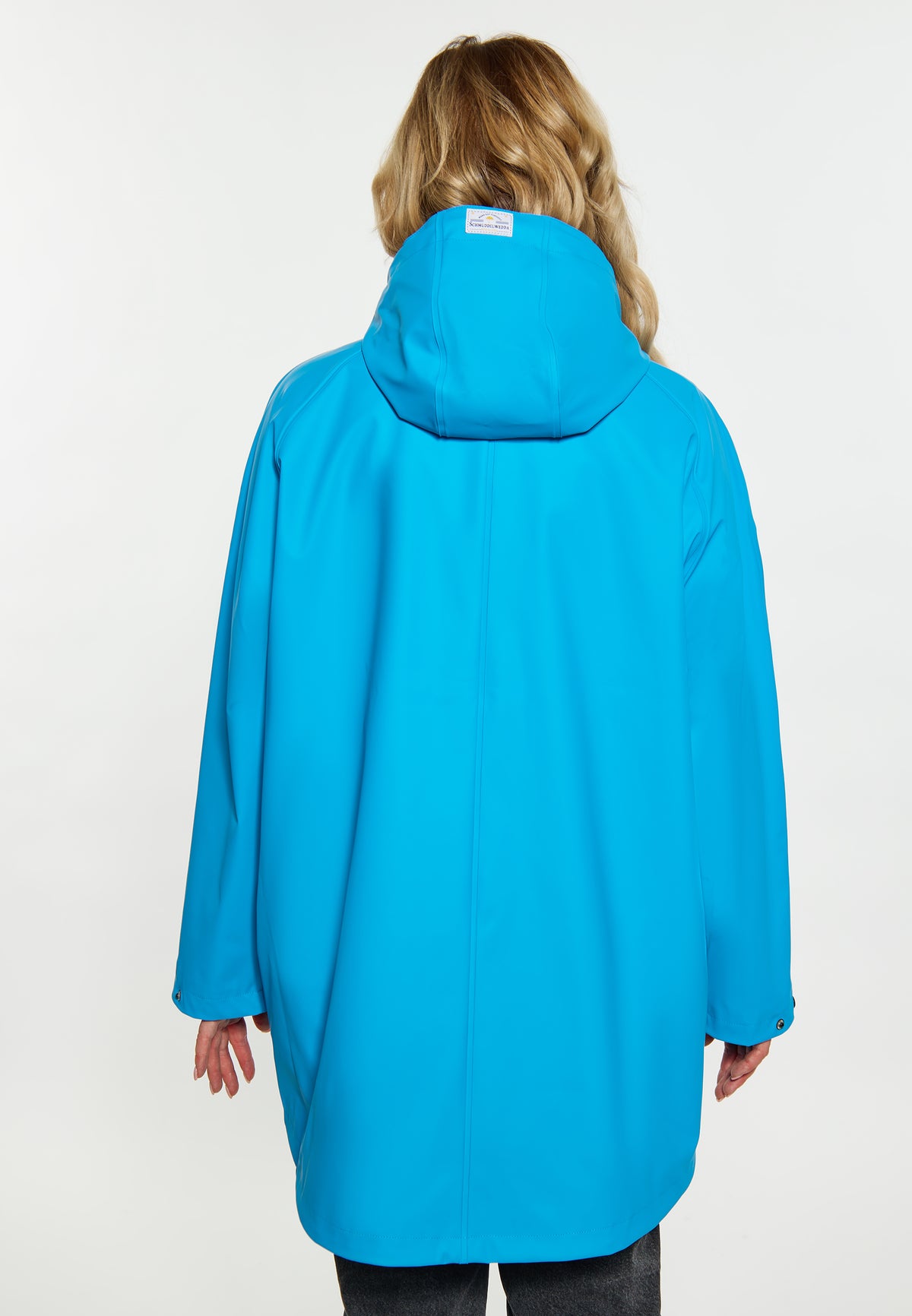 Schmuddelwedda Damen Plus Size Curvy Regenmantel