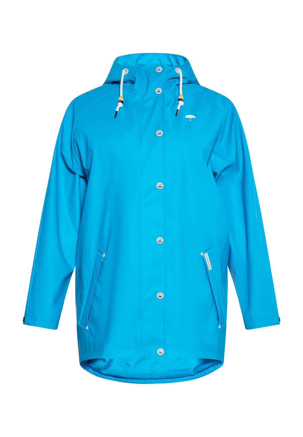 Schmuddelwedda Damen Plus Size Curvy Regenmantel