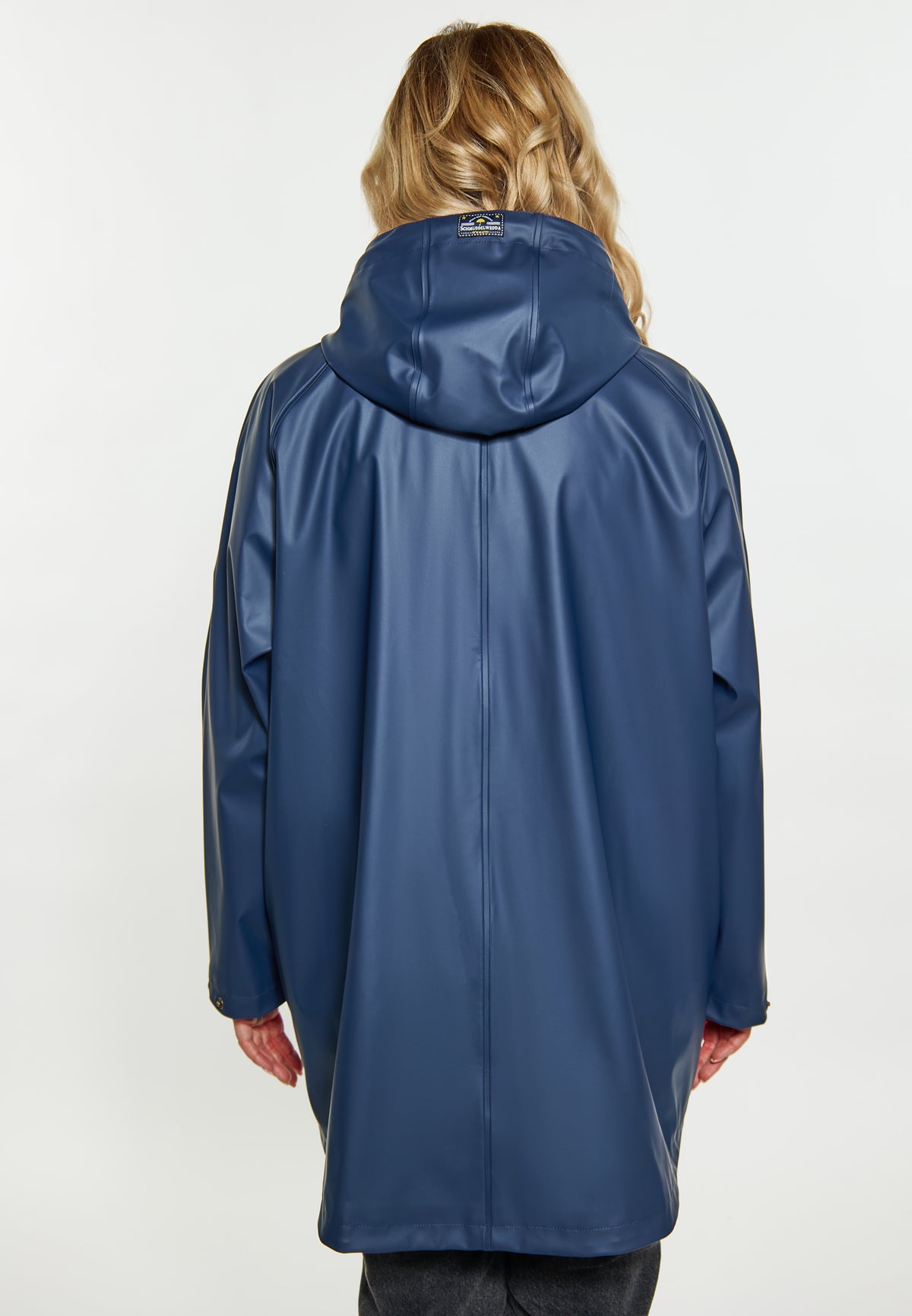 Schmuddelwedda Damen Plus Size Curvy Regenmantel