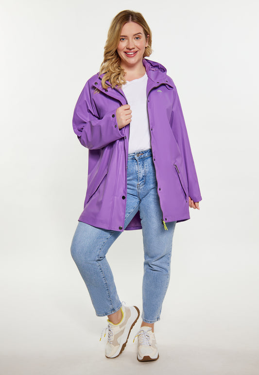 Schmuddelwedda Damen Plus Size Regenmantel