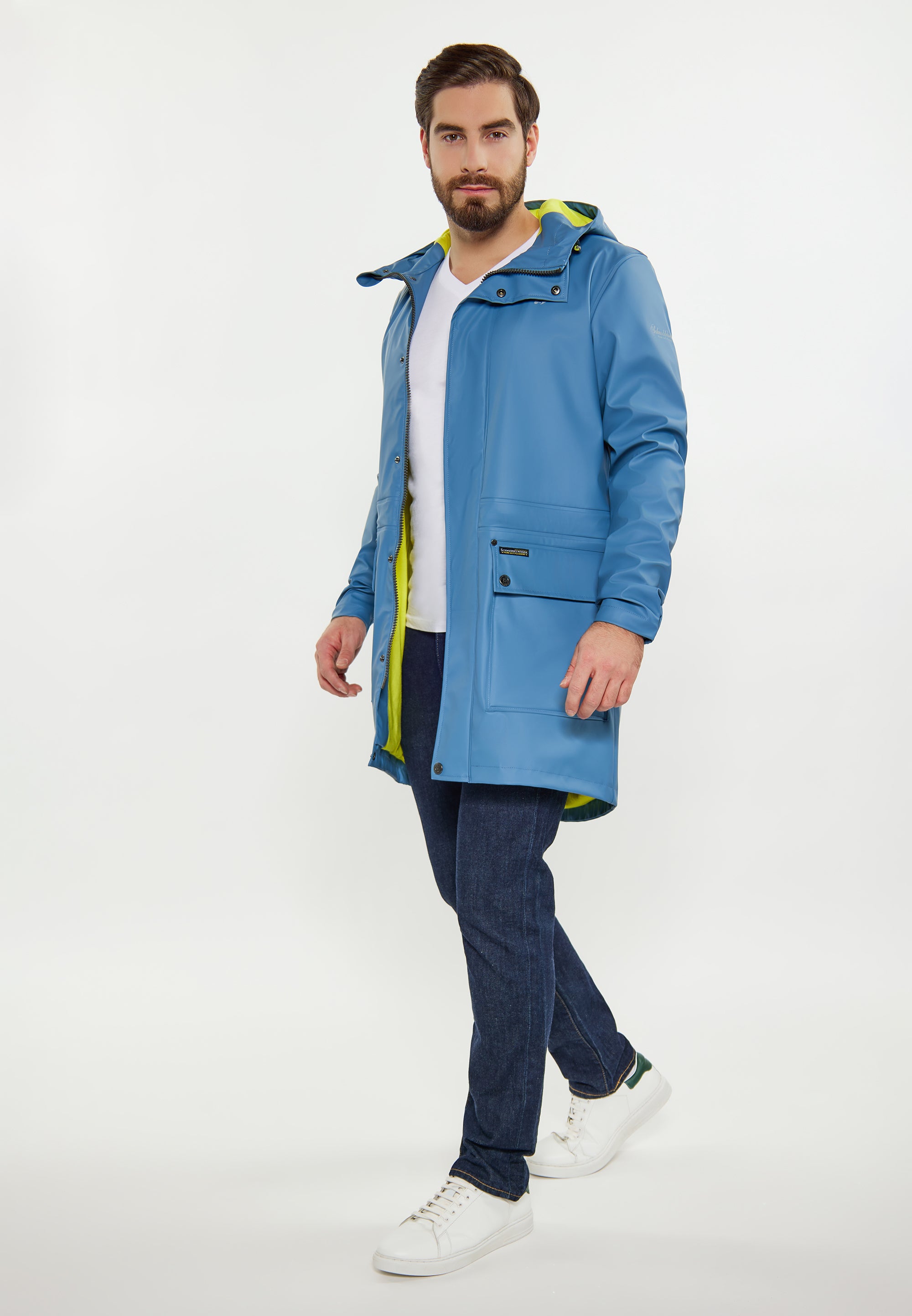 Schmuddelwedda Zalando Regenjacke Schmuddelwedda Parka Stahlblau