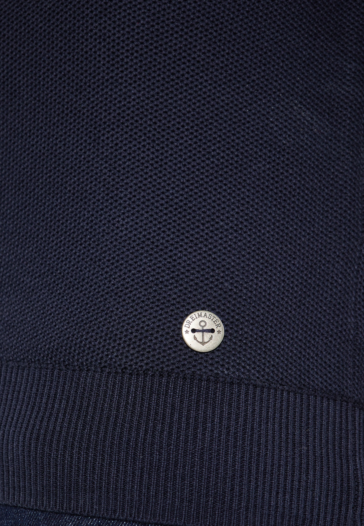 Dreimaster maritimer Herrenpullover