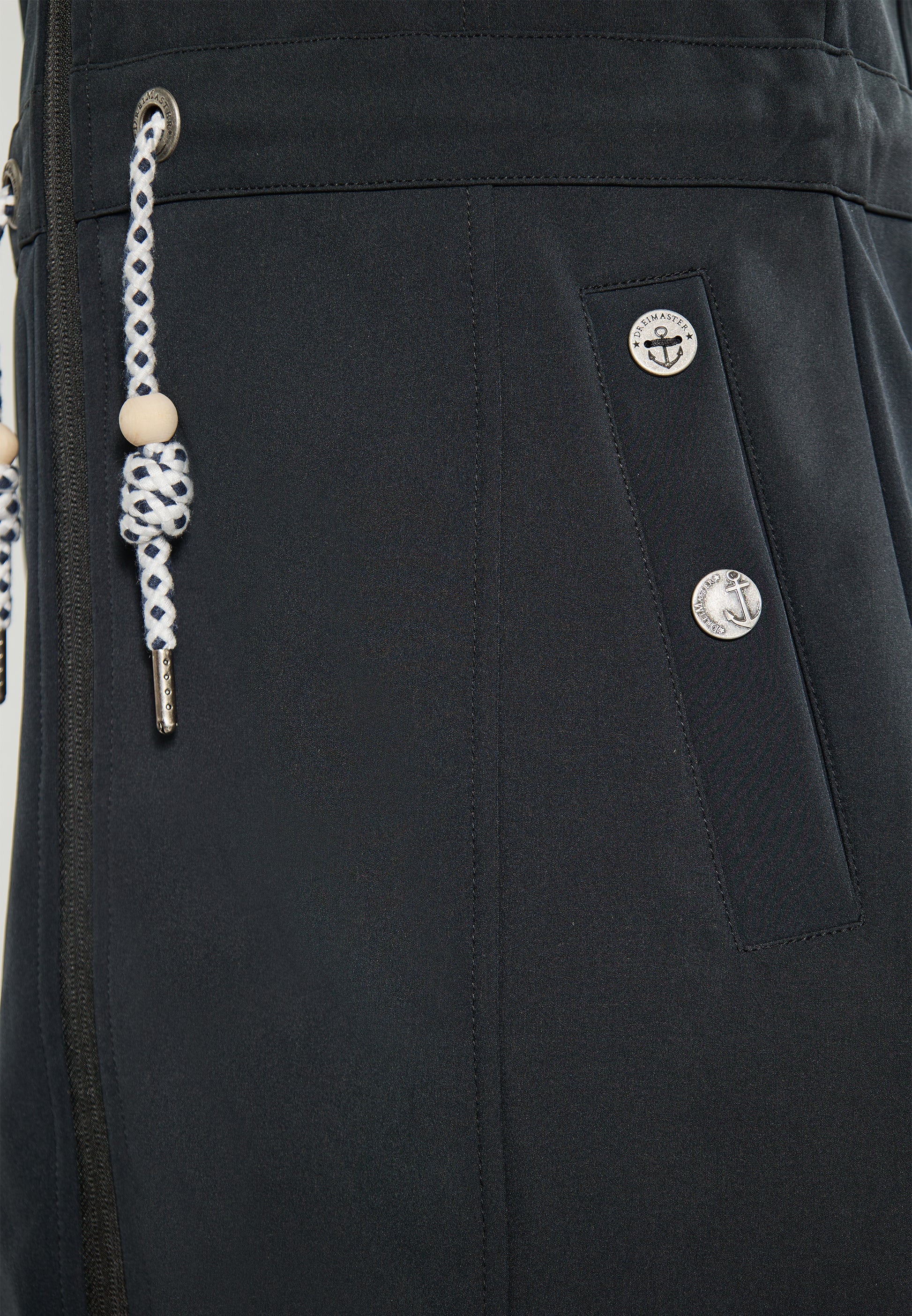 DreiMaster Maritim Damen Softshell-Mantel