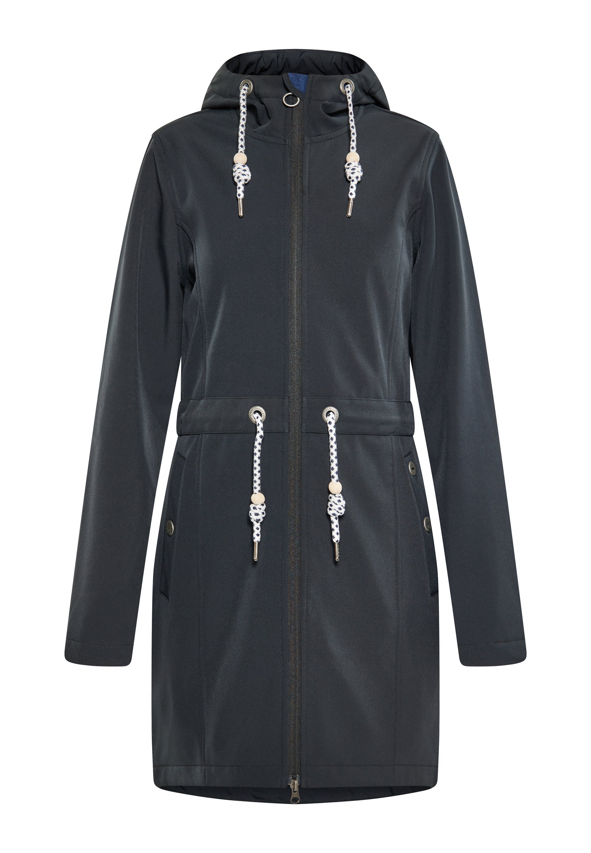 DreiMaster Maritim Damen Softshell-Mantel
