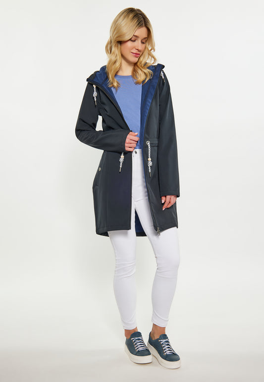 DreiMaster Maritim Damen Softshell-Mantel