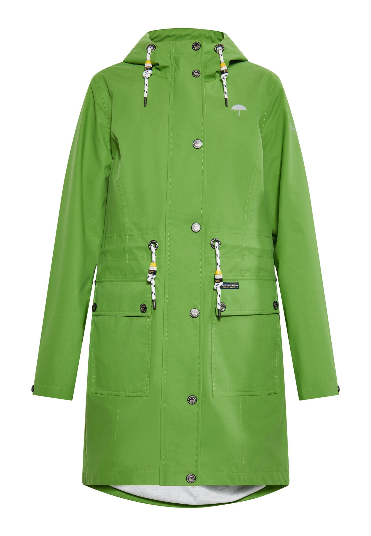 Schmuddelwedda damska parka przeciwdeszczowa