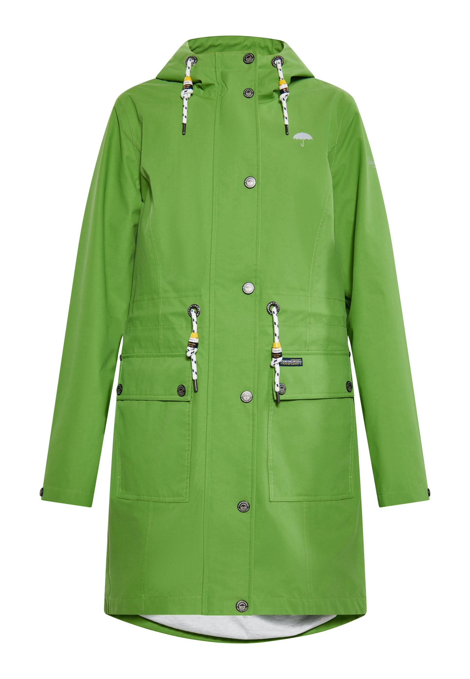 Schmuddelwedda damska parka przeciwdeszczowa