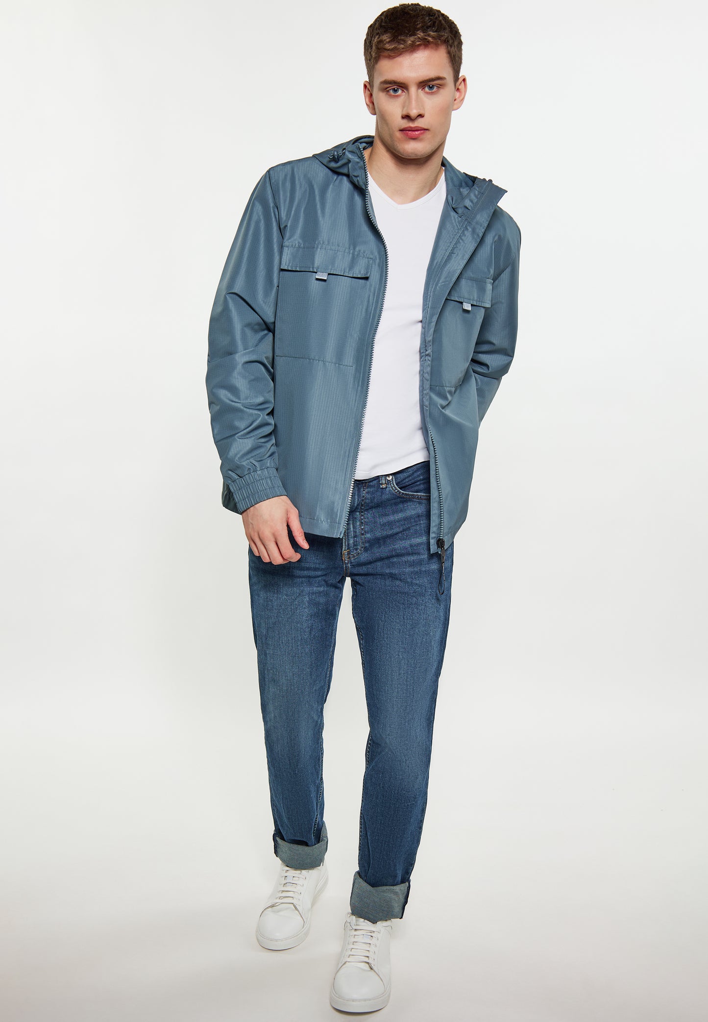 urban rain by Schmuddelwedda Men's Anorak - Schmuddelwedda Shop