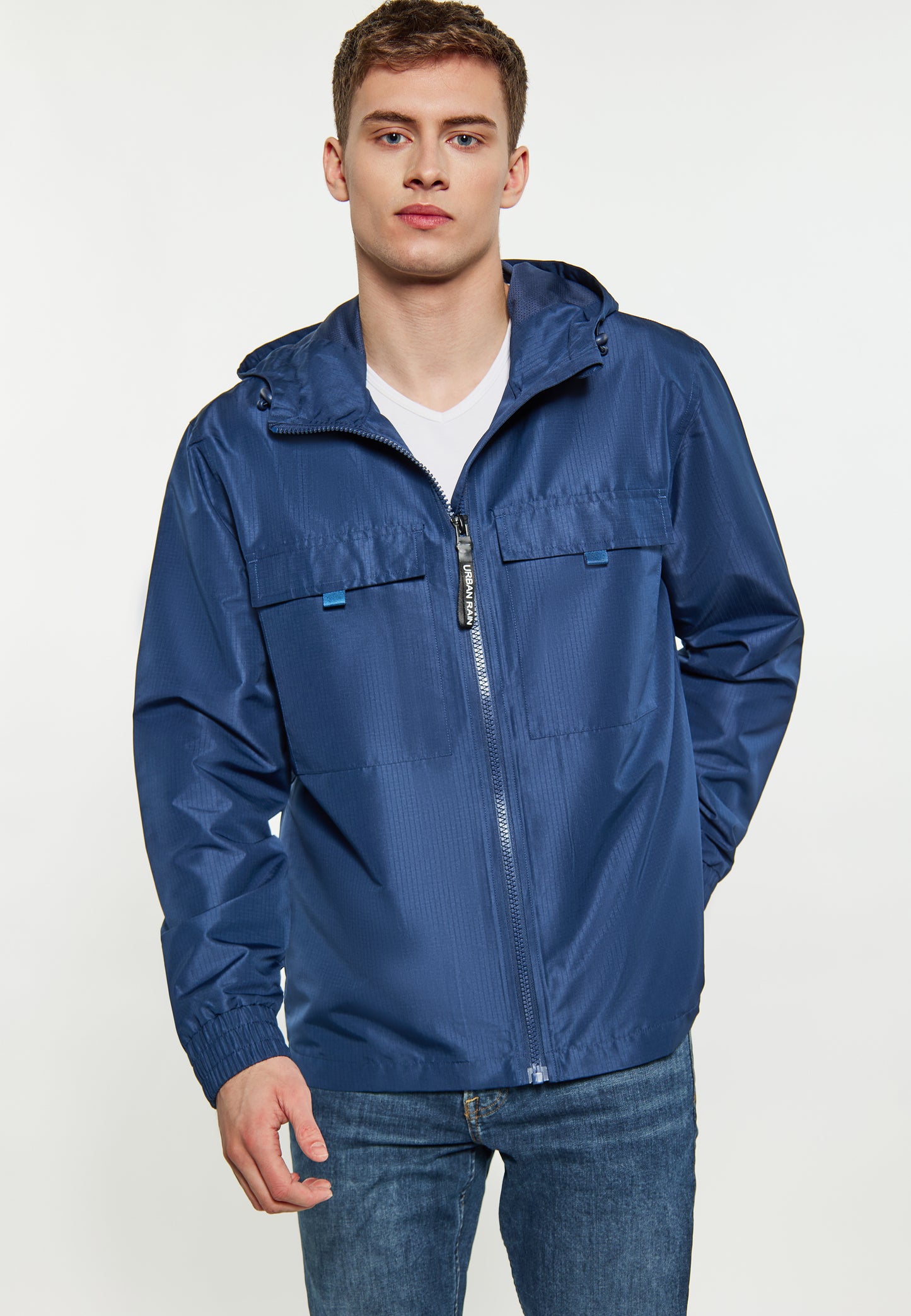 urban rain by Schmuddelwedda Men's Anorak - Schmuddelwedda Shop