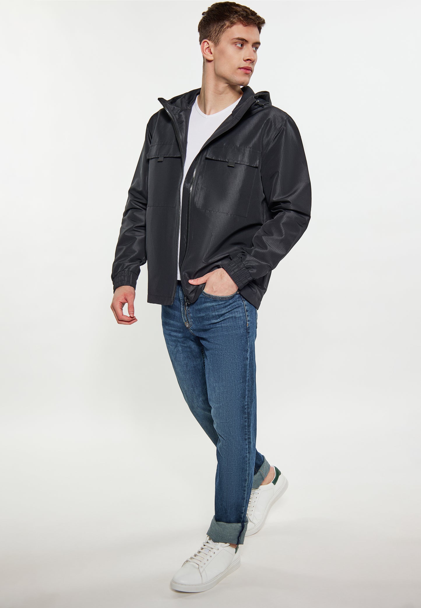 urban rain by Schmuddelwedda Men's Anorak - Schmuddelwedda Shop