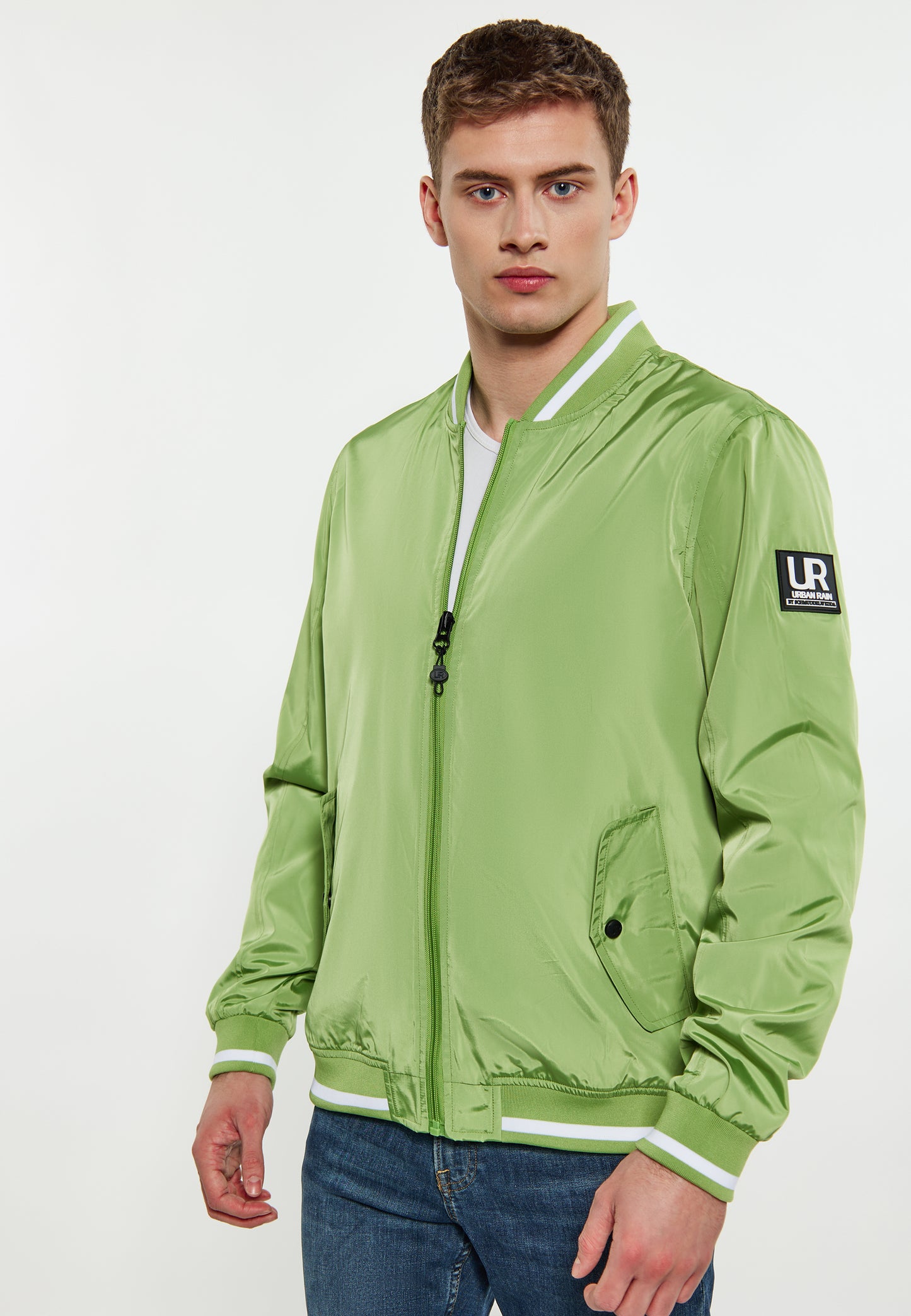 Urban Rain von schmuddelwedda Herren-College-Jacke