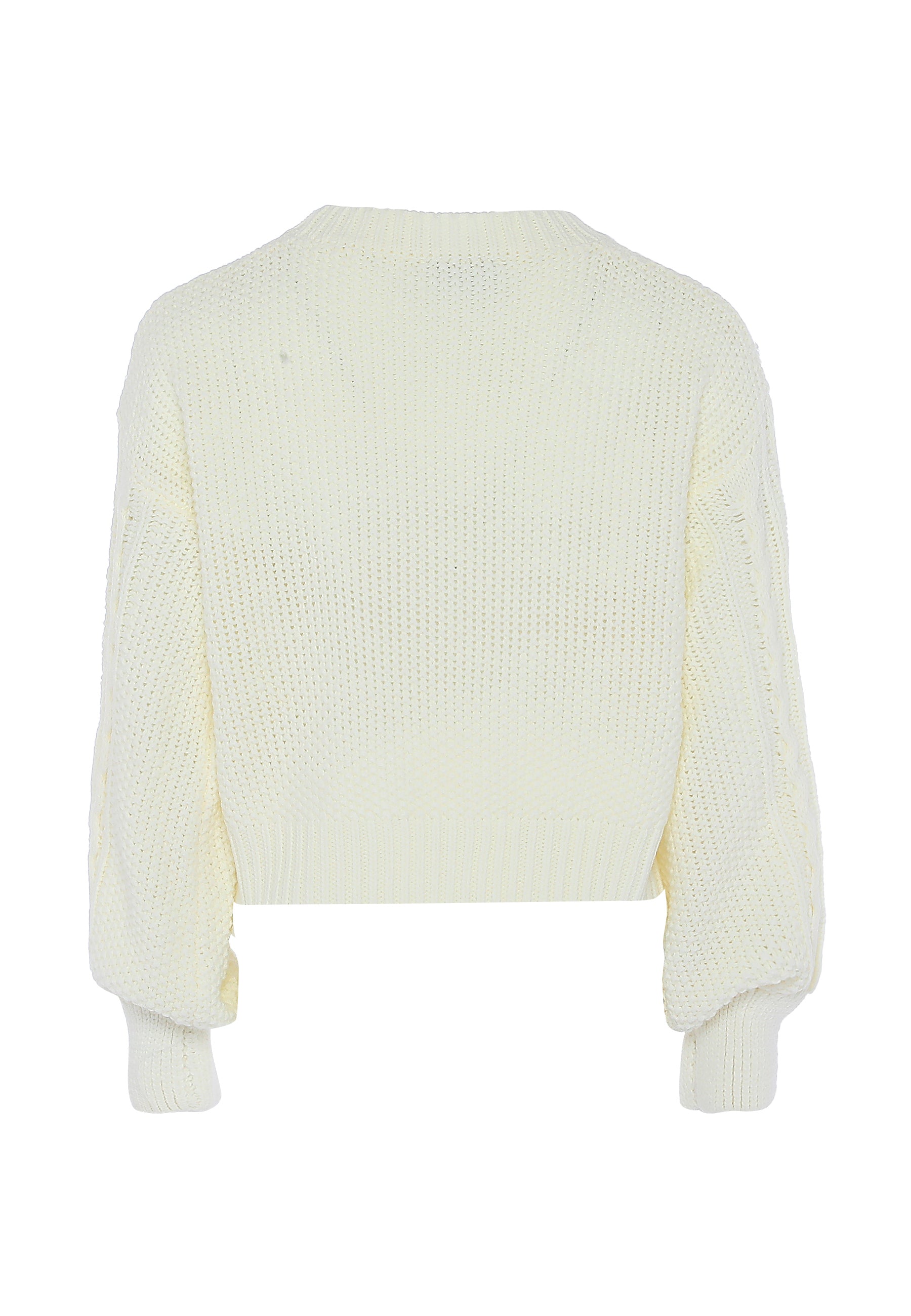 Dreimaster vintage Women's Cable Knit Sweater Dreimaster Vintage