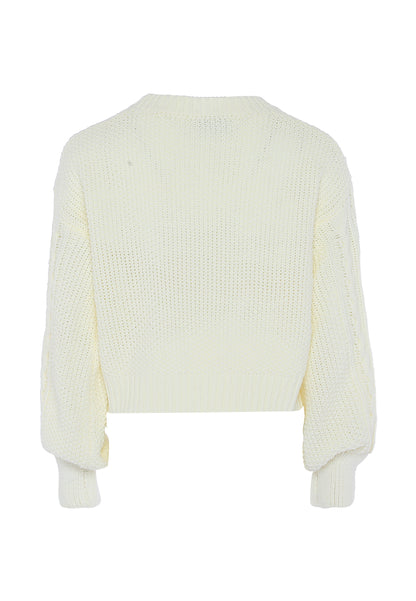 Dreimaster vintage Women's Cable Knit Sweater Dreimaster Vintage