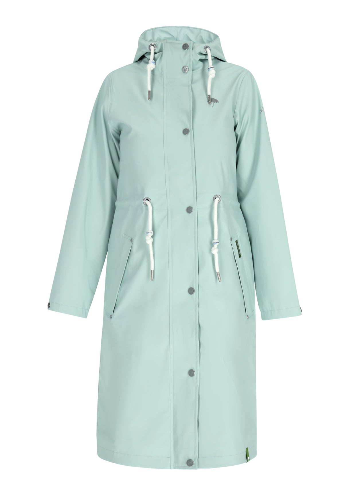 Schmuddelwedda Damen-Regenmantel aus recyceltem Polyester