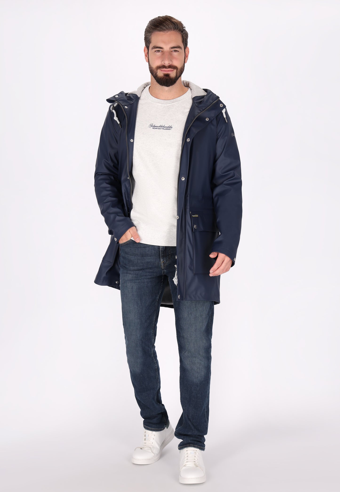 Schmuddelwedda męski płaszcz przeciwdeszczowy