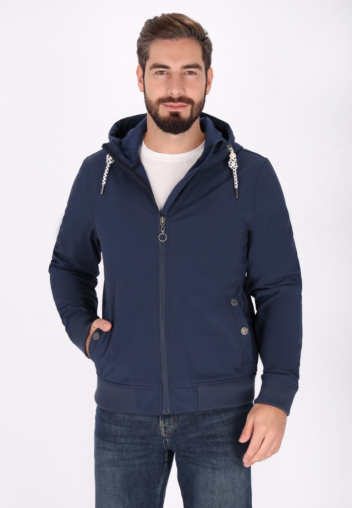 DreiMaster Maritim Men's Softshellblouson