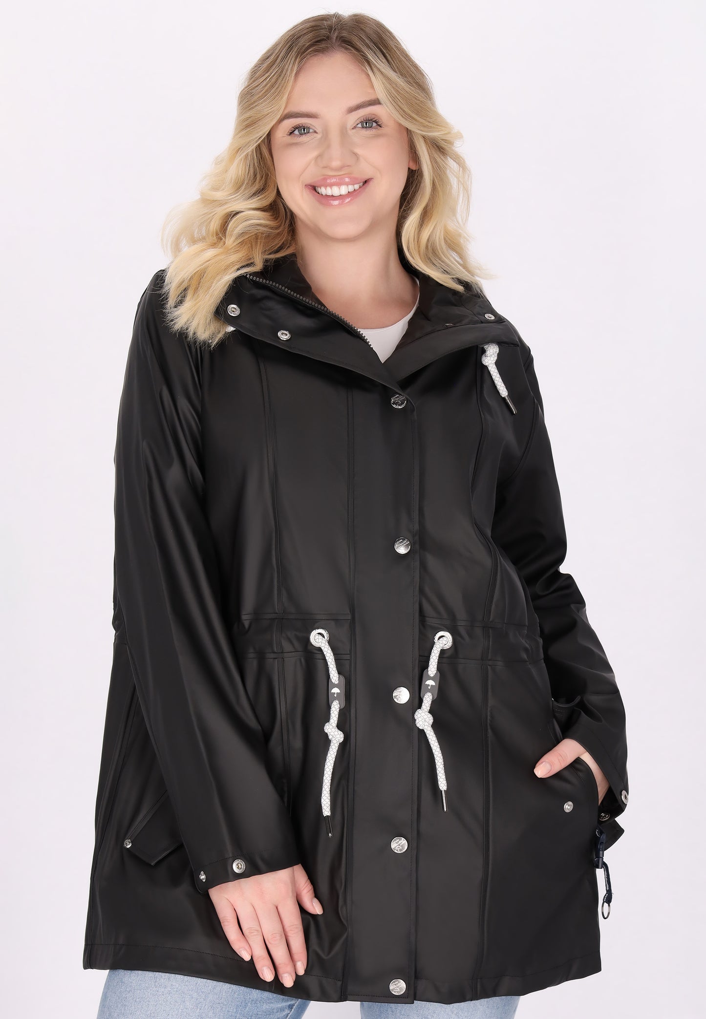 Plus Size Regenmantel