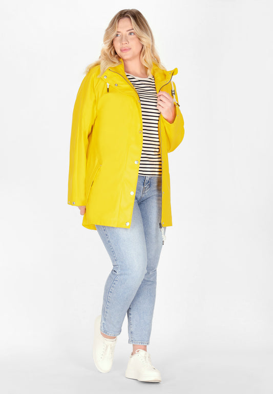 Schmuddelwedda Damen Plus Size Regenmantel